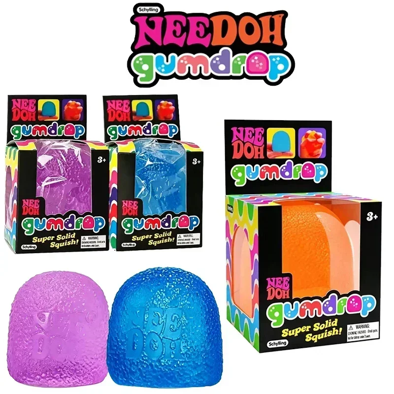 Needoh Gumdrop Sensory Toy Sugar Maltose Solid Squish Fidget Non-Toxic Stress Ball for Autism ADHD Stress Squeeze Relief Toy
Needoh Gumdrop Sensory Toy Sugar Maltose Solid Squish Fidget Non-Toxic Stress Ball for Autism ADHD Stress Squeeze Relief Toy