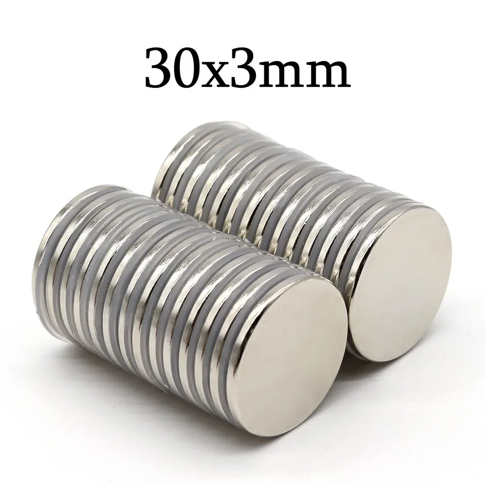 30mmx3mm Super Strong Round Neodymium Magnet Powerful Magnets N35 small Permanent Magnetic NdfeB Refrigerator Magnet 30x3
30mmx3mm Super Strong Round Neodymium Magnet Powerful Magnets N35 small Permanent Magnetic NdfeB Refrigerator Magnet 30x3