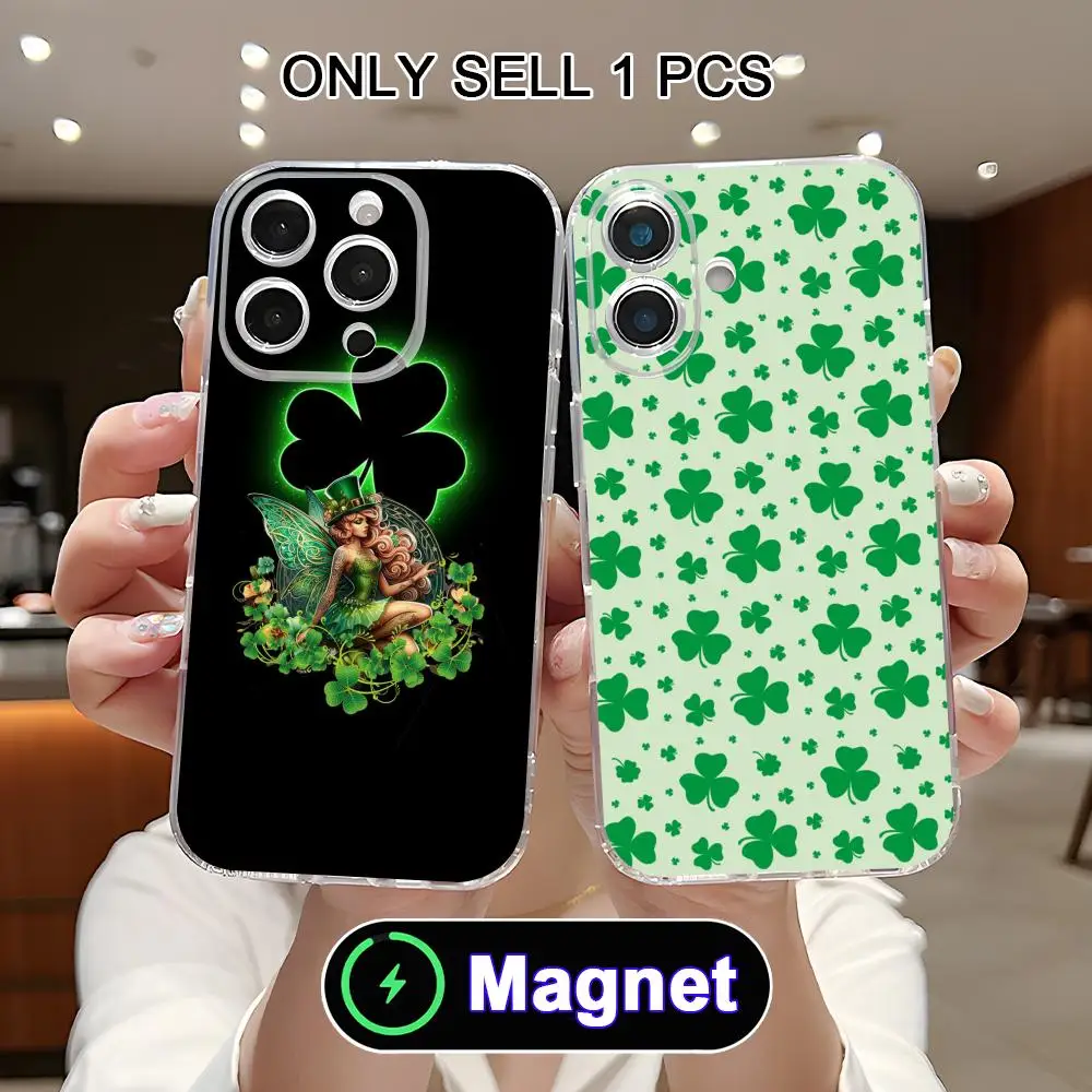 Saint Patrick's Day Phone Case for iPhone 17 16 15 14 13 12 11 Air Pro Max Plus Mini Soft TPU Clear Magsafe Cover
Saint Patrick's Day Phone Case for iPhone 17 16 15 14 13 12 11 Air Pro Max Plus Mini Soft TPU Clear Magsafe Cover