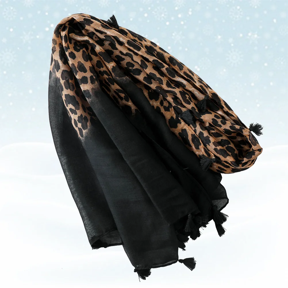 Cotton Linen Leopard Gradient Scarf Women Lightweight Warm Shawl Wrap Winter Fashion Scarf Dual Purpose
Cotton Linen Leopard Gradient Scarf Women Lightweight Warm Shawl Wrap Winter Fashion Scarf Dual Purpose