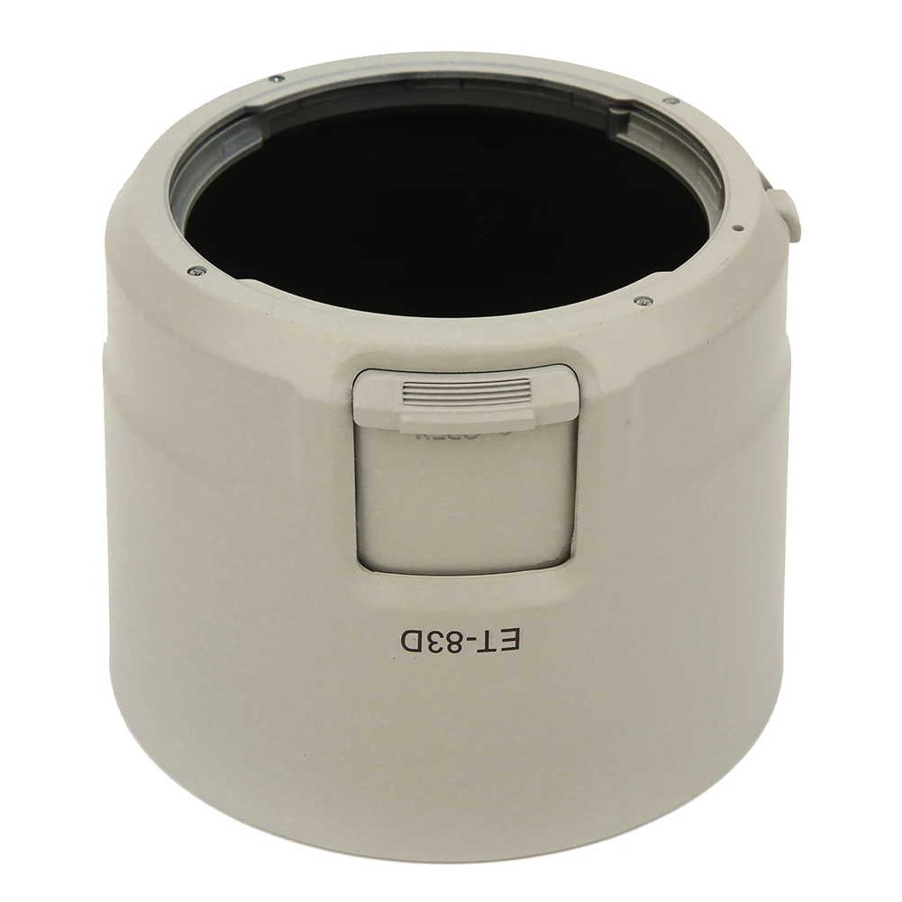 Белая пластиковая бленда для объектива из АБС-пластика ET-83D для Canon EF 100-400mm f/4.5-5.6L IS II USM, замена бленды для камеры
Белая пластиковая бленда для объектива из АБС-пластика ET-83D для Canon EF 100-400mm f/4.5-5.6L IS II USM, замена бленды для камеры