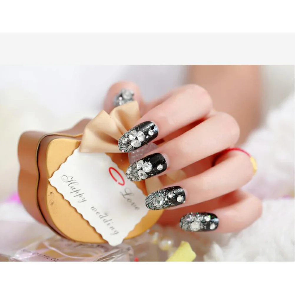 24pcs False Nails Full Cover Press On Tips Kit Women Manicure Fake Finger Nail Accessories Round Long Durable Non Toxic
24pcs False Nails Full Cover Press On Tips Kit Women Manicure Fake Finger Nail Accessories Round Long Durable Non Toxic