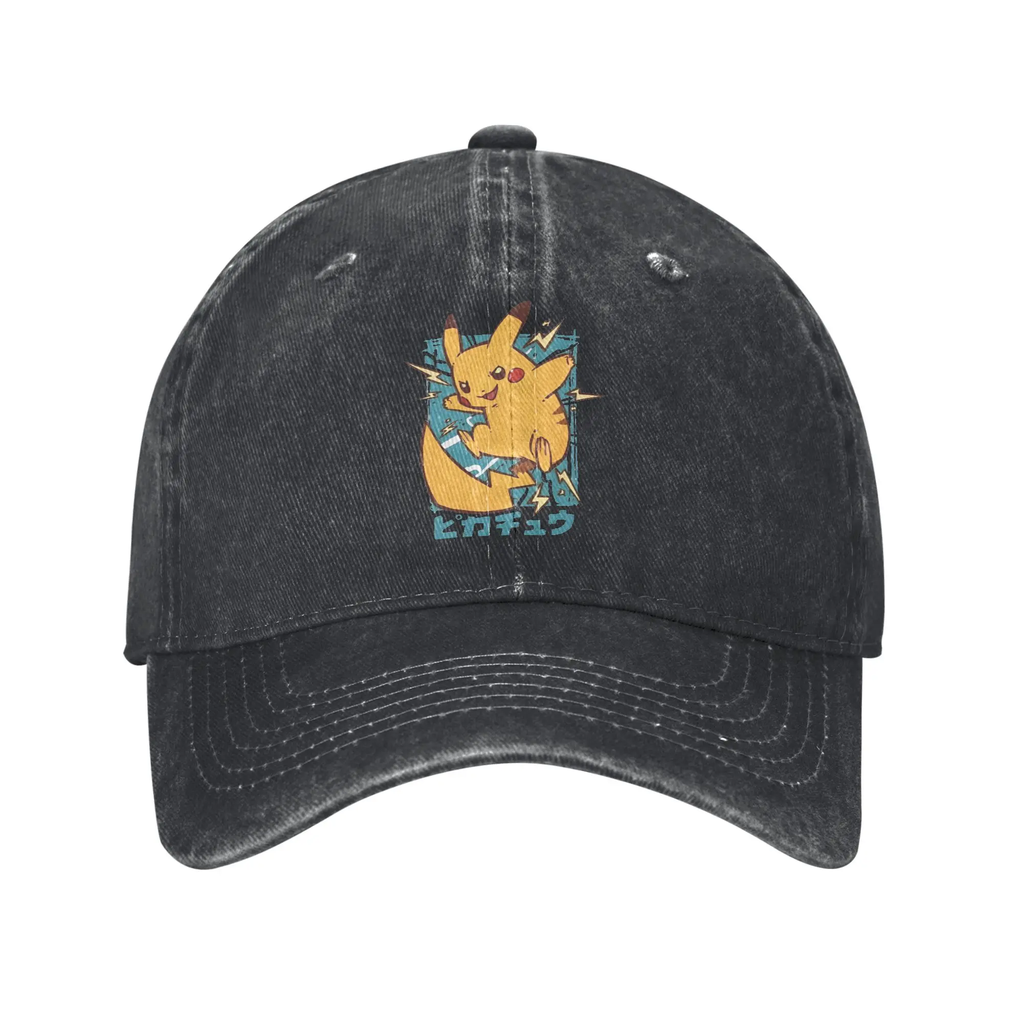 Pikachu Anime Cartoon Baseball Caps Retro Distressed Denim Snapback Cap Unisex Style Outdoor Activities Adjustable Caps Hat
Pikachu Anime Cartoon Baseball Caps Retro Distressed Denim Snapback Cap Unisex Style Outdoor Activities Adjustable Caps Hat