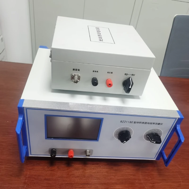 Insulation Resistivity Tester High Resistance Volume Surface Resistance Measurement Instrument with Standard Electrode
Insulation Resistivity Tester High Resistance Volume Surface Resistance Measurement Instrument with Standard Electrode