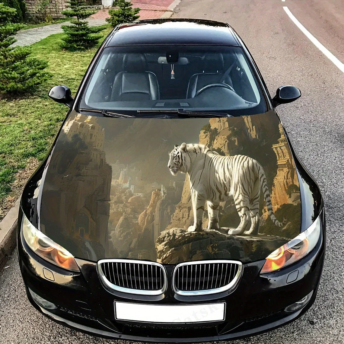Majestic white tiger print,car hood stickers,PVC waterproof Self adhesive car hood sticker,car hood decoration protection sticke
Majestic white tiger print,car hood stickers,PVC waterproof Self adhesive car hood sticker,car hood decoration protection sticke