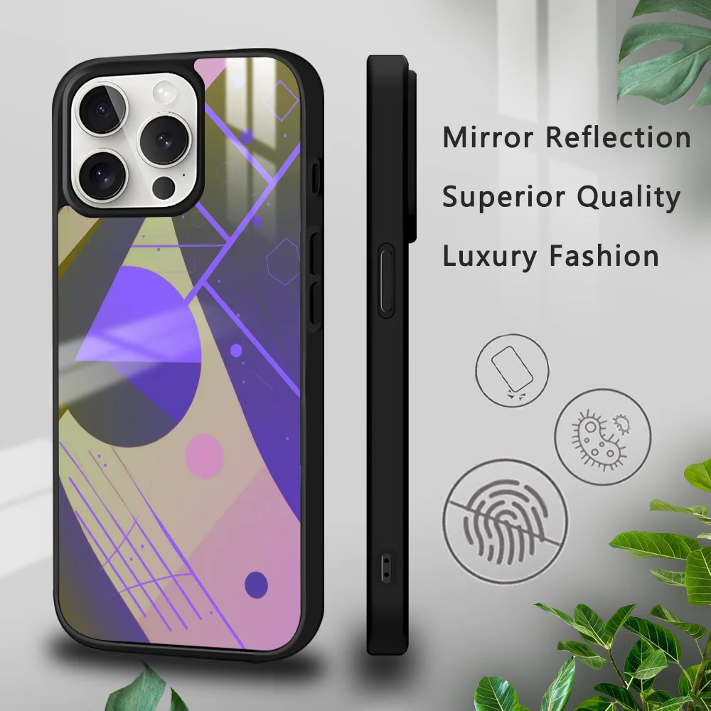 Abstract Geometric Phone Case For iPhone 16 15 14 13 12 11 Pro Xs Max Mini Plus Celulares Hard Funda 
Abstract Geometric Phone Case For iPhone 16 15 14 13 12 11 Pro Xs Max Mini Plus Celulares Hard Funda