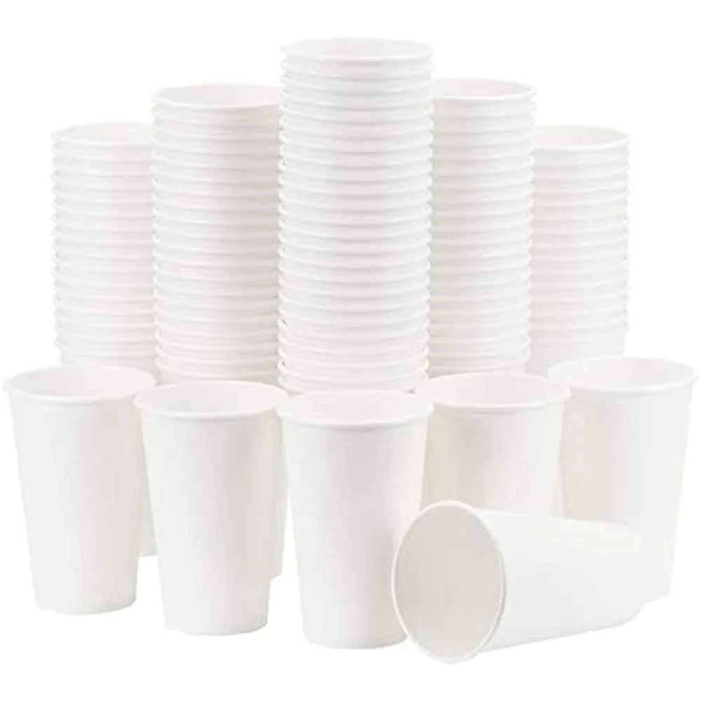 Siptown 16 oz 1000 Bulk Pack Disposable Paper Cups for Hot Drinks, Coffee, & Tea | Made in USA (16 oz - 1000 count)
Siptown 16 oz 1000 Bulk Pack Disposable Paper Cups for Hot Drinks, Coffee, & Tea | Made in USA (16 oz - 1000 count)