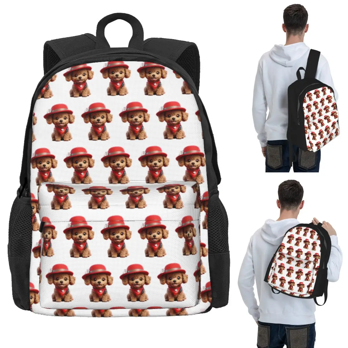Cute Smiling Cartoon Toy Poodle Dog V2 Student Backpack School Bag Hiking Travel Daypack for Men Women Bookbag Shoulder Bags
Cute Smiling Cartoon Toy Poodle Dog V2 Student Backpack School Bag Hiking Travel Daypack for Men Women Bookbag Shoulder Bags