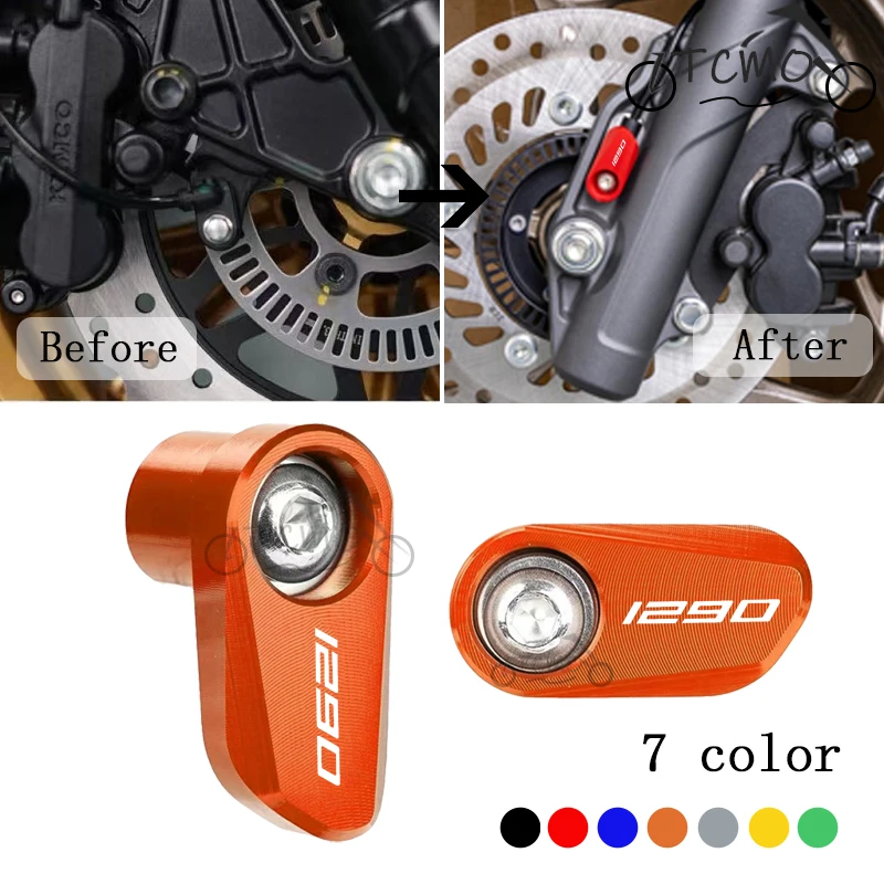 For KTM 1290 SUPER ADVENTURE S/RT 1290 SAS 1290 Super Duke Motorcycle CNC Aluminum Rear Wheel ABS Sensor Guard Protection Cover
For KTM 1290 SUPER ADVENTURE S/RT 1290 SAS 1290 Super Duke Motorcycle CNC Aluminum Rear Wheel ABS Sensor Guard Protection Cover
