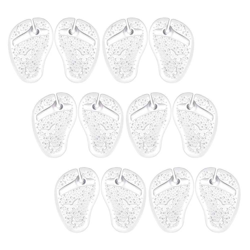6 Pairs Gel Cushions Shock Absorbing Vibration Reduction Prevent Blisters Sticky Backing Adhesive Bottom Protect Toe Walking
6 Pairs Gel Cushions Shock Absorbing Vibration Reduction Prevent Blisters Sticky Backing Adhesive Bottom Protect Toe Walking