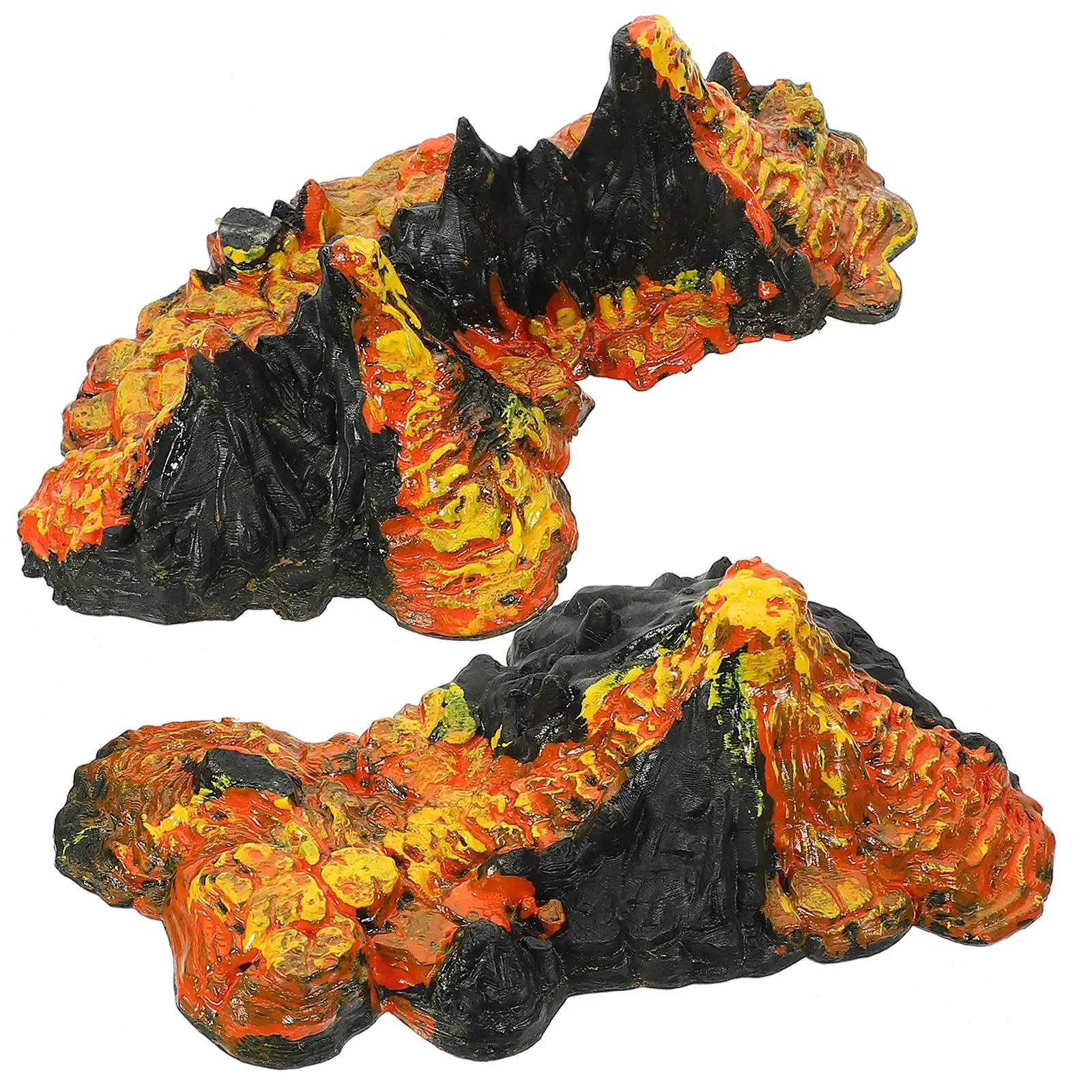 2 Pcs Simulated Volcano Model Models Toys for Kid Landscape Adornment Artificial Simulation Decorations Ornaments Tank
2 Pcs Simulated Volcano Model Models Toys for Kid Landscape Adornment Artificial Simulation Decorations Ornaments Tank