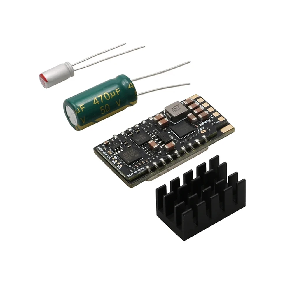 A07I 7-26V Brushless AM32 ESC V2.5 75A/85A 32-Bit Speed Controller Sine Wave Startup with Onboard BEC for FPV Drone A
A07I 7-26V Brushless AM32 ESC V2.5 75A/85A 32-Bit Speed Controller Sine Wave Startup with Onboard BEC for FPV Drone A