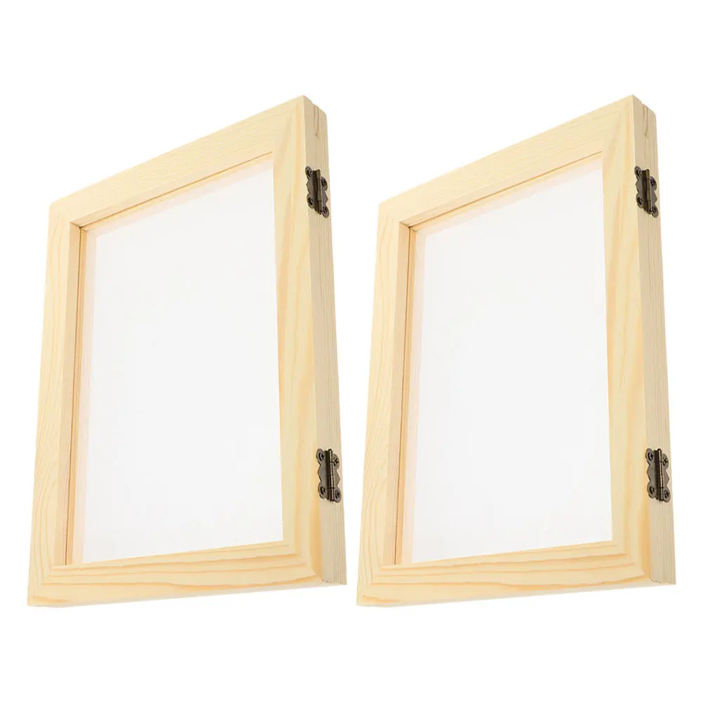 2 Pcs Making Frame Pine Wood Crafting Kit Beige Durable Material Kids Diy Wooden Craft Frames Project Wooden Screen Mould
2 Pcs Making Frame Pine Wood Crafting Kit Beige Durable Material Kids Diy Wooden Craft Frames Project Wooden Screen Mould