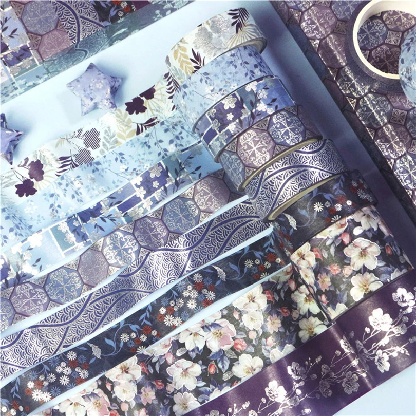 9Rolls Flower Washi Tape Set Decorative Adhesive Tape Scrapbooking Gold Foil Washitape Stationery Masking Tape Journal Supplies
9Rolls Flower Washi Tape Set Decorative Adhesive Tape Scrapbooking Gold Foil Washitape Stationery Masking Tape Journal Supplies