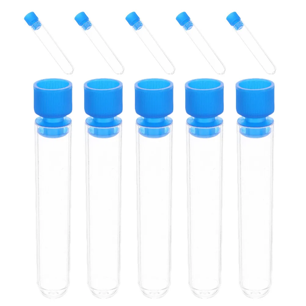 10Pcs Test Tubes 30Ml Clear Plastic Lids for Lab Experiments Science Teaching Candy Storage Test Tubes
10Pcs Test Tubes 30Ml Clear Plastic Lids for Lab Experiments Science Teaching Candy Storage Test Tubes