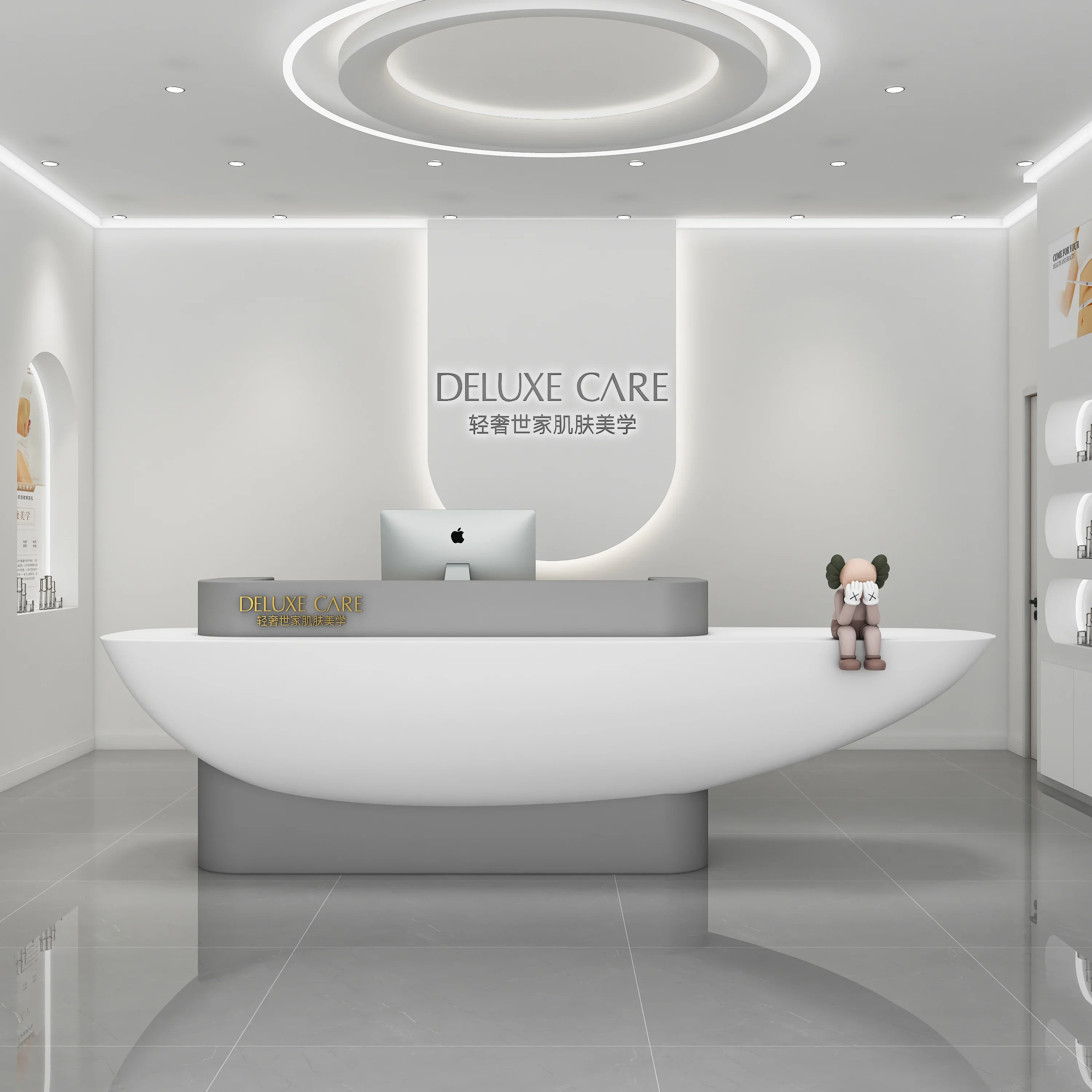 Irregular Reception Desk Company Reception Desk Modern Minimalist Consultation Recepcion Mostrador Beauty Salon Furniture
Irregular Reception Desk Company Reception Desk Modern Minimalist Consultation Recepcion Mostrador Beauty Salon Furniture