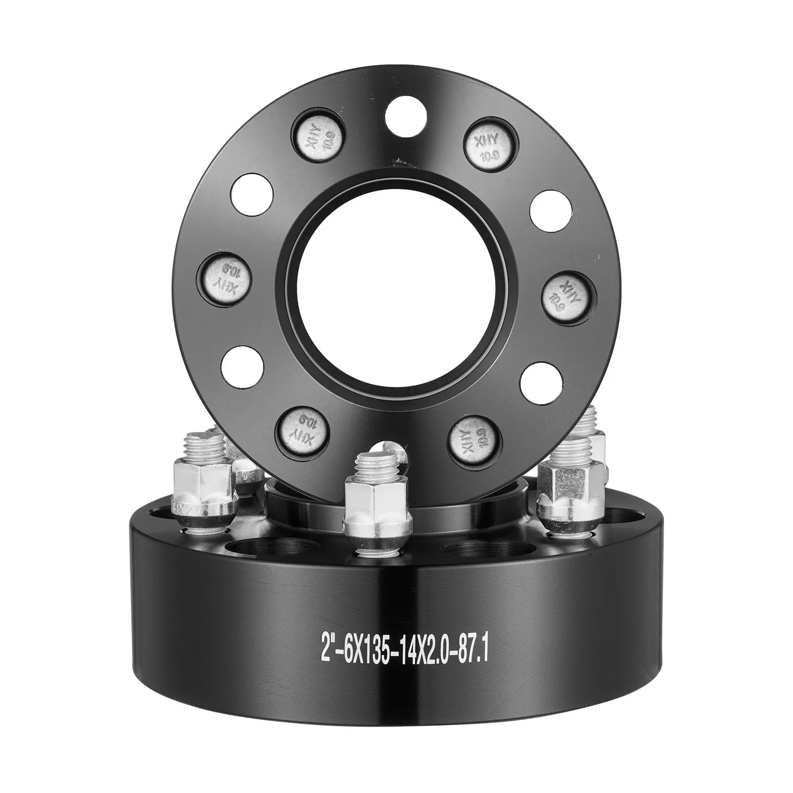 Wheel Spacers, 2" 6"x5.3" Wheel Adapters, 6 Lug Forged Spacer, 87.1 Mm Bore Hubcentric M14 X2 Studs Spacers, Fit For Ford
Wheel Spacers, 2" 6"x5.3" Wheel Adapters, 6 Lug Forged Spacer, 87.1 Mm Bore Hubcentric M14 X2 Studs Spacers, Fit For Ford