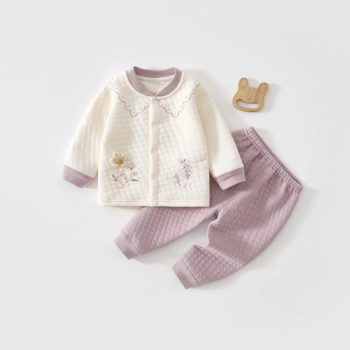 Baby Clothes for Autumn and Winter, Warm Home Wear, Cotton-Padded Base Layer, Separate Top and Pants, Pure Cotton Set
Baby Clothes for Autumn and Winter, Warm Home Wear, Cotton-Padded Base Layer, Separate Top and Pants, Pure Cotton Set
