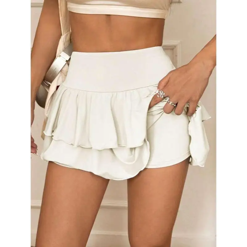 Lace Trim Pleated Short Skirt Women's Fashion Spring Collection Neutral Waist Design Other Fabric Other Process
Lace Trim Pleated Short Skirt Women's Fashion Spring Collection Neutral Waist Design Other Fabric Other Process