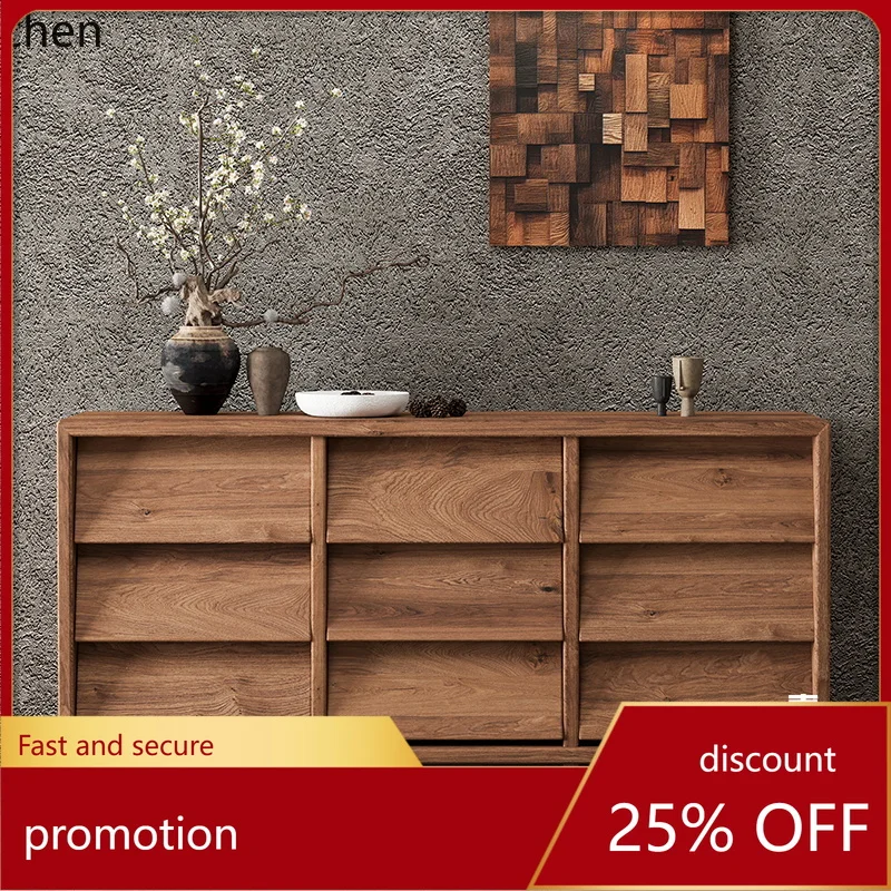 CZ solid wood chest, retro drawer, locker, log storage, B & B hotel side cabinet
CZ solid wood chest, retro drawer, locker, log storage, B & B hotel side cabinet