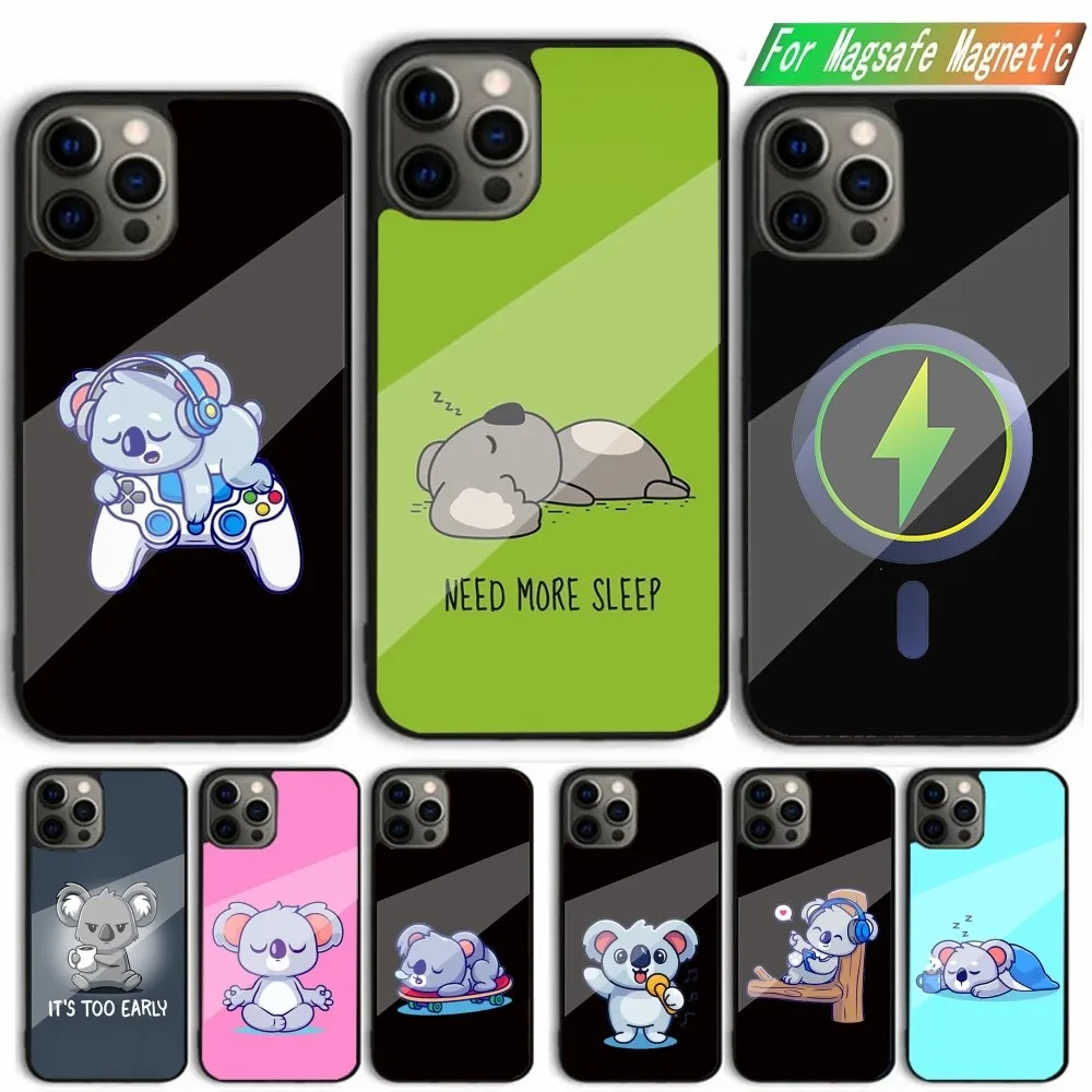 Cute Cartoon Animal koala Phone Case For iPhone 15,14,13,12,11,Plus,Pro,Max Mini Magsafe Magnetic Wireless Charging
Cute Cartoon Animal koala Phone Case For iPhone 15,14,13,12,11,Plus,Pro,Max Mini Magsafe Magnetic Wireless Charging