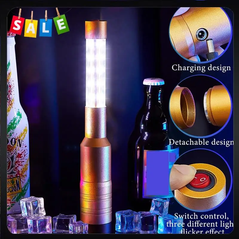 ABEZ 6PCS LED Bottle Service Lights Club Lights Bottle Sparklers For Bottle Service Rechargeable Bottle LED Lights US Plug Durab
ABEZ 6PCS LED Bottle Service Lights Club Lights Bottle Sparklers For Bottle Service Rechargeable Bottle LED Lights US Plug Durab