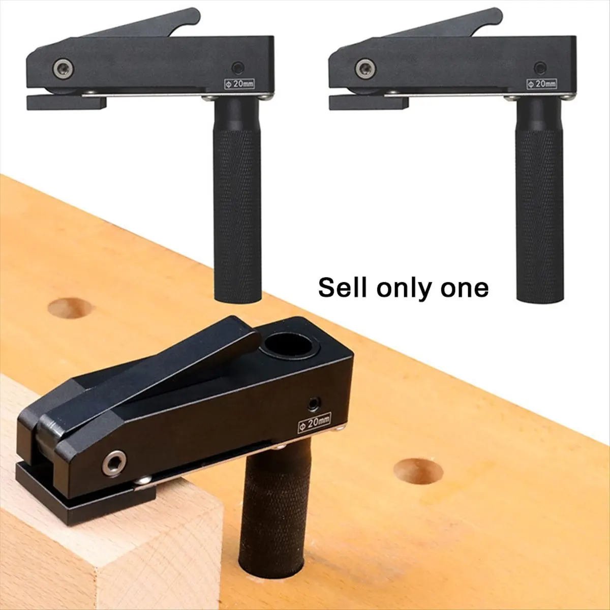 A79G Woodworking Desktop Quick Acting Hold Down Clamp Desktop Clip Fast Fixed Clip for Woodworking 20MM Dog Hole Tool
A79G Woodworking Desktop Quick Acting Hold Down Clamp Desktop Clip Fast Fixed Clip for Woodworking 20MM Dog Hole Tool