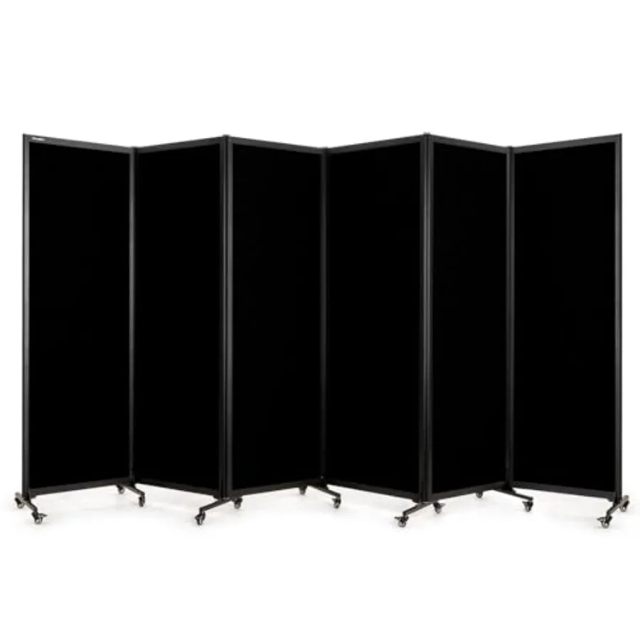 Upgrade Version Room Partition and Divider, Freestanding Rolling Dividers with Wheels, Office Privacy Screen Divider Wall, Clas
Upgrade Version Room Partition and Divider, Freestanding Rolling Dividers with Wheels, Office Privacy Screen Divider Wall, Clas