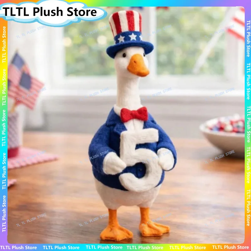 250th Anniversary Felt Goose Plush Toy Cute Stuffed Doll Pendant Keychain Fashion Accessory Lovely Gift For Daily Use Home Decor
250th Anniversary Felt Goose Plush Toy Cute Stuffed Doll Pendant Keychain Fashion Accessory Lovely Gift For Daily Use Home Decor