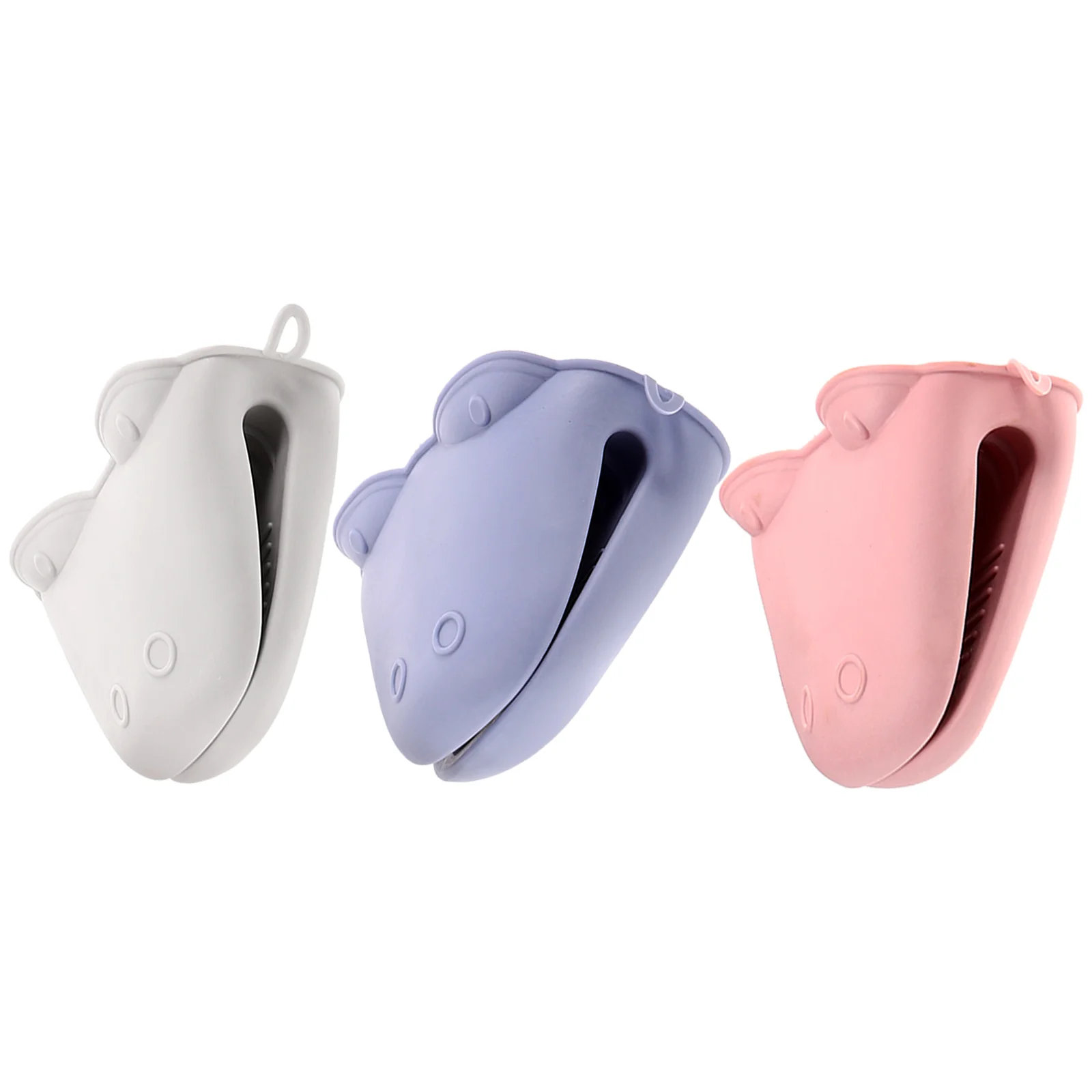 3Pcs AntiScald Gloves Resistant CartoonHippo OvenMitts MicrowaveBaking Thickened KitchenGadgets BluePinkGray
3Pcs AntiScald Gloves Resistant CartoonHippo OvenMitts MicrowaveBaking Thickened KitchenGadgets BluePinkGray