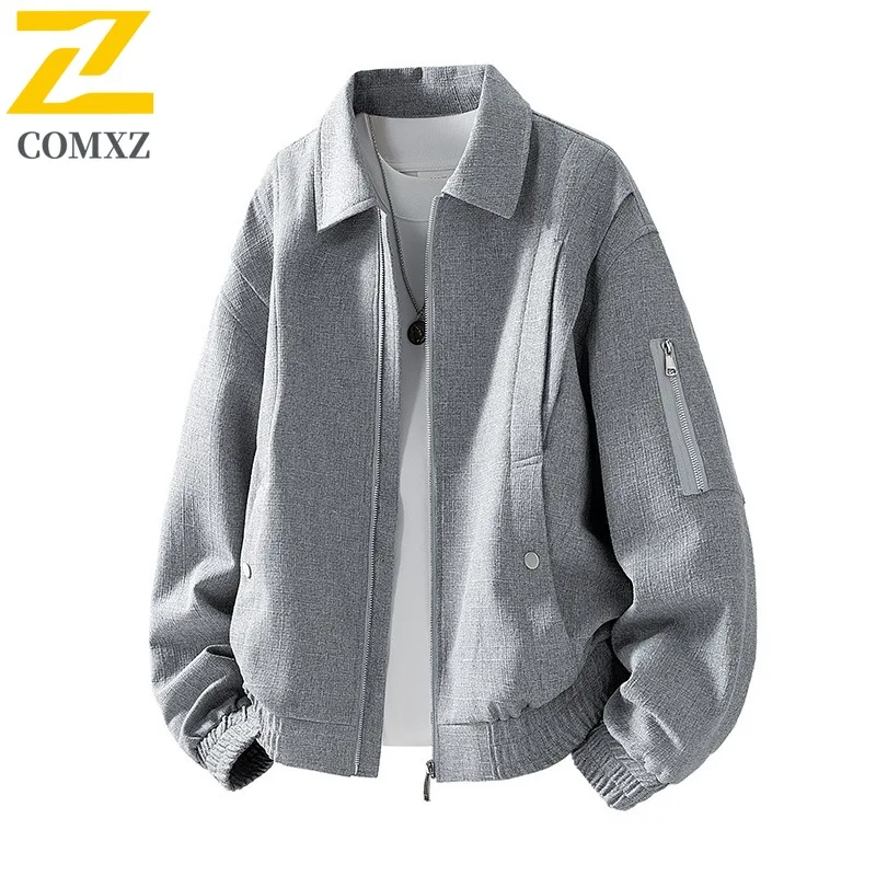 COMXZ Premium Luxury Men Jacket Stand Collar Outdoor Exploration Multi-Purpose Coat Everyday Wear Light Cozy Autumn Clothing
COMXZ Premium Luxury Men Jacket Stand Collar Outdoor Exploration Multi-Purpose Coat Everyday Wear Light Cozy Autumn Clothing