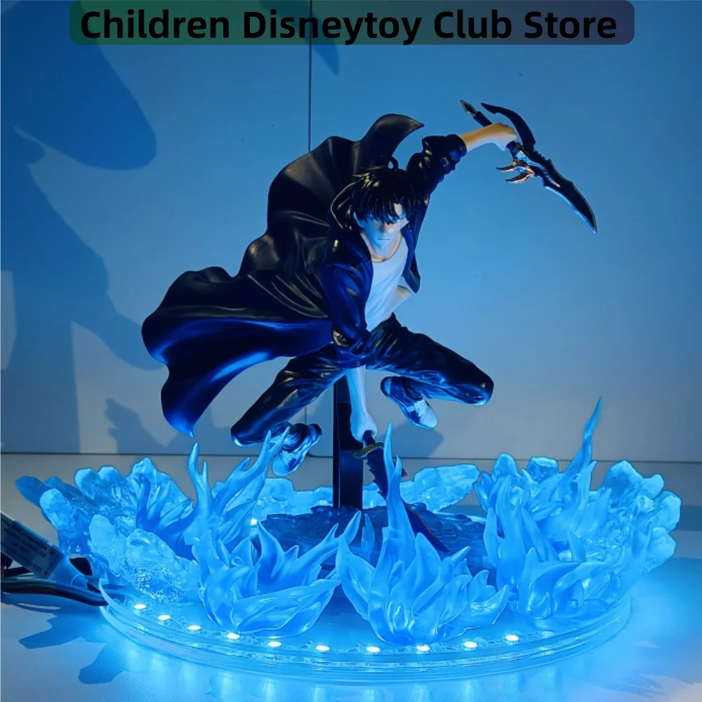 Solo Leveling Anime Sung Jin Woo Lamp Led Bulb Fire Action Figures Model Figurine Figure & Base & Lamp DIY Decoration Toys
Solo Leveling Anime Sung Jin Woo Lamp Led Bulb Fire Action Figures Model Figurine Figure & Base & Lamp DIY Decoration Toys