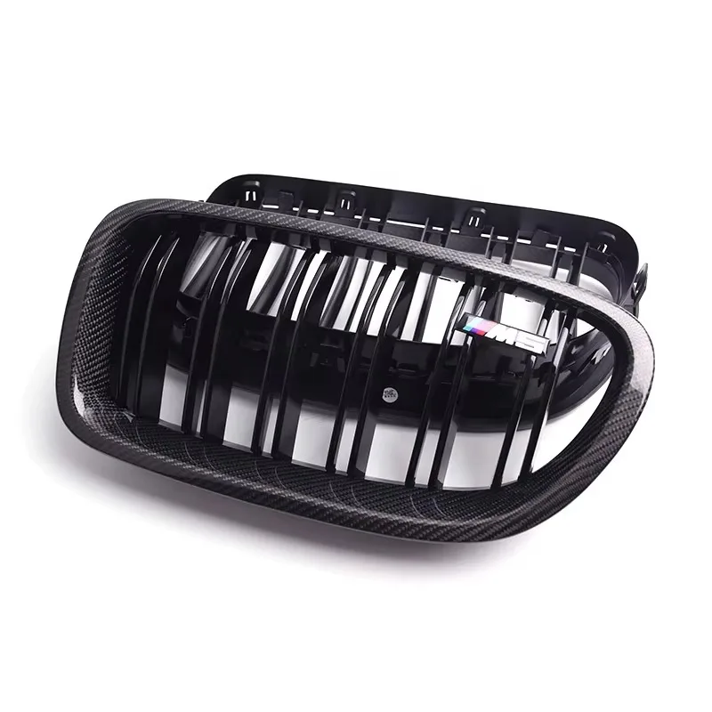Factory CAR M5 F10 Real Carbon Fiber F10 Double Slat Line Car Front Mesh Grillr for BMW 5 Series M5 Kindly Grill 2010-2017
Factory CAR M5 F10 Real Carbon Fiber F10 Double Slat Line Car Front Mesh Grillr for BMW 5 Series M5 Kindly Grill 2010-2017