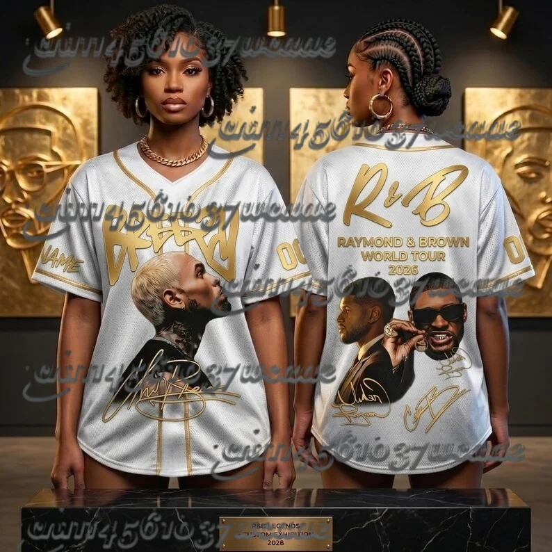 KPOP New Tour Same Style Raymond & Brown World Tour 2026 Themed Fan Gift Summer Oversized Unisex Mesh Jersey Family Matching
KPOP New Tour Same Style Raymond & Brown World Tour 2026 Themed Fan Gift Summer Oversized Unisex Mesh Jersey Family Matching