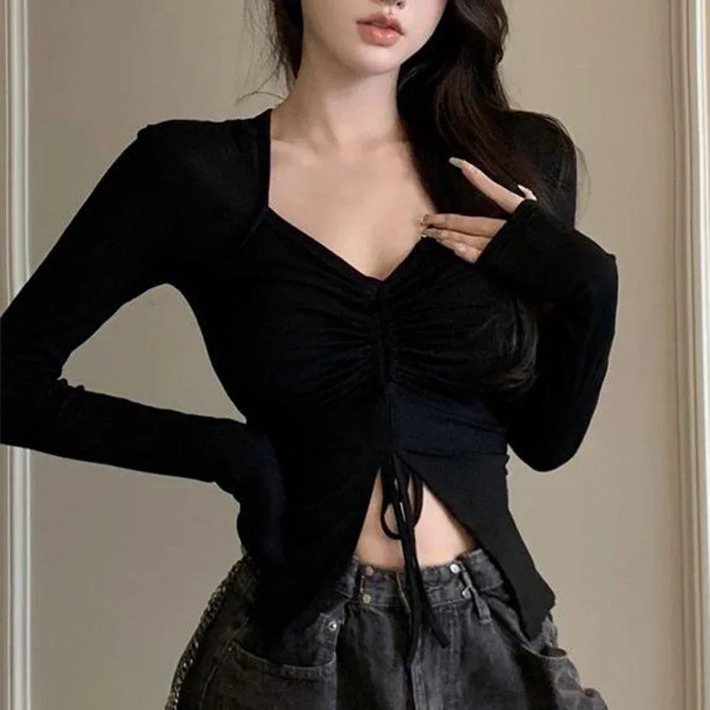 Autumn Style Drawstring Long Sleeve Fashion Casual Tee L Brand New Condition Daily Commuting Outfit For Female
Autumn Style Drawstring Long Sleeve Fashion Casual Tee L Brand New Condition Daily Commuting Outfit For Female