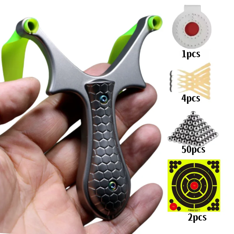 Titanium Alloy Slingshot Single Card Shooting Fish Catapult Flat Round Leather Band Outdoor Competitive Slingshot For Collection
Titanium Alloy Slingshot Single Card Shooting Fish Catapult Flat Round Leather Band Outdoor Competitive Slingshot For Collection