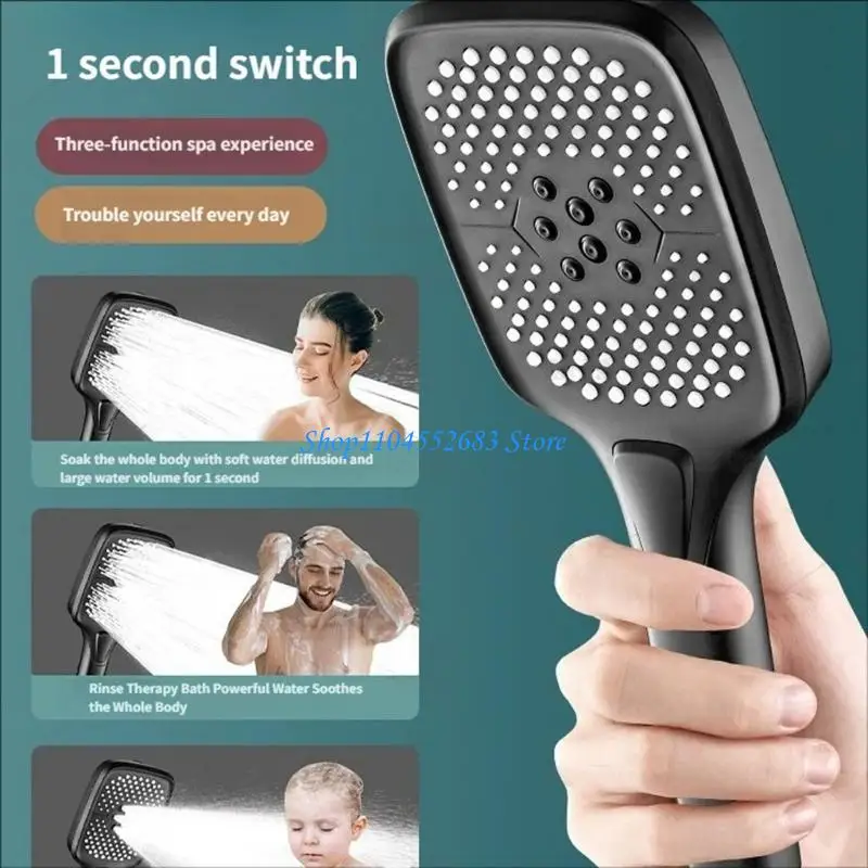 High Pressure Shower Head Water Saving Showerhead With 4 Sprays Modes Enduring
High Pressure Shower Head Water Saving Showerhead With 4 Sprays Modes Enduring