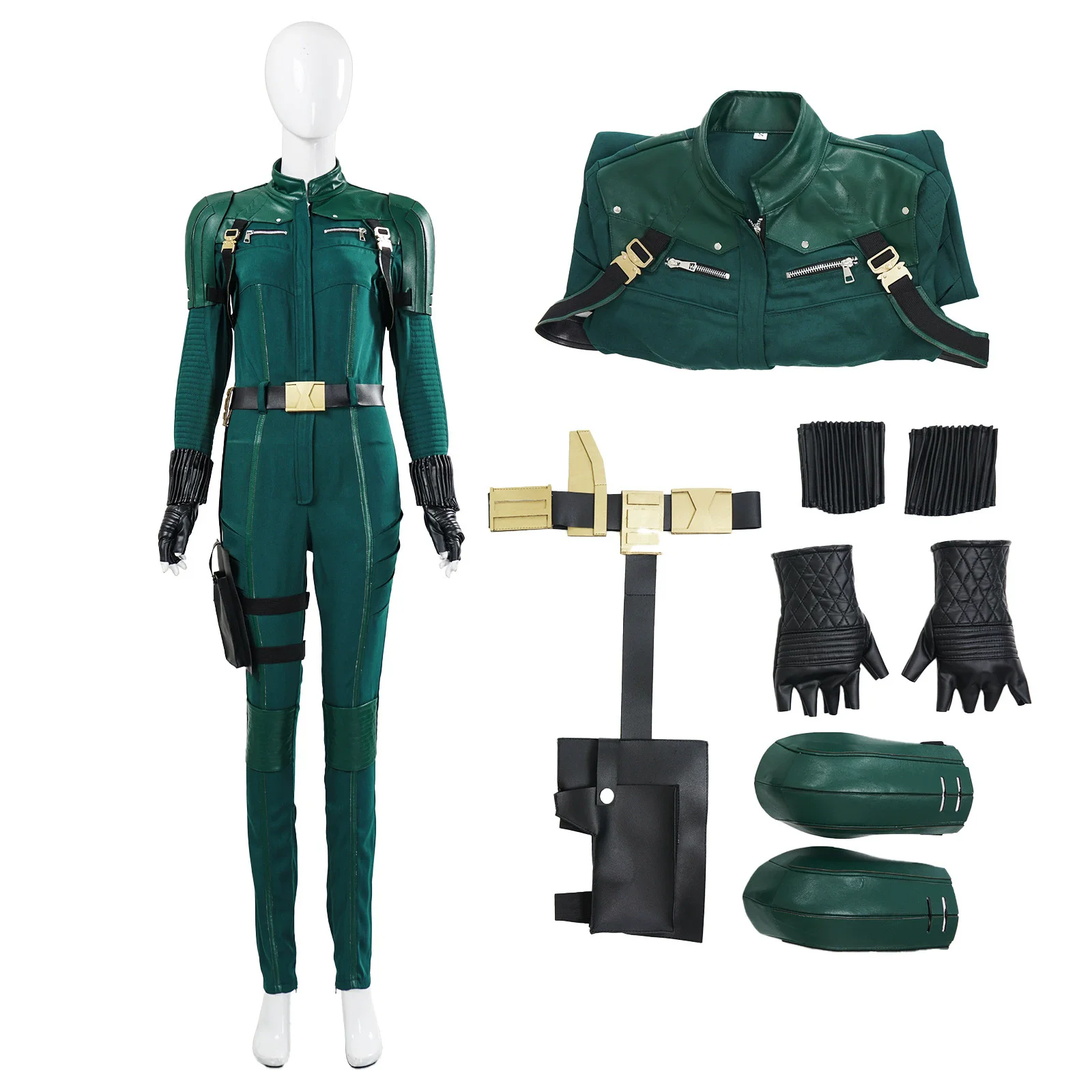 Yelena Cosplay Belova Costume Thunder FFantasia BBolts Women Uniform Jumpsuit Gloves Outfits Halloween Carnival Party Suit
Yelena Cosplay Belova Costume Thunder FFantasia BBolts Women Uniform Jumpsuit Gloves Outfits Halloween Carnival Party Suit