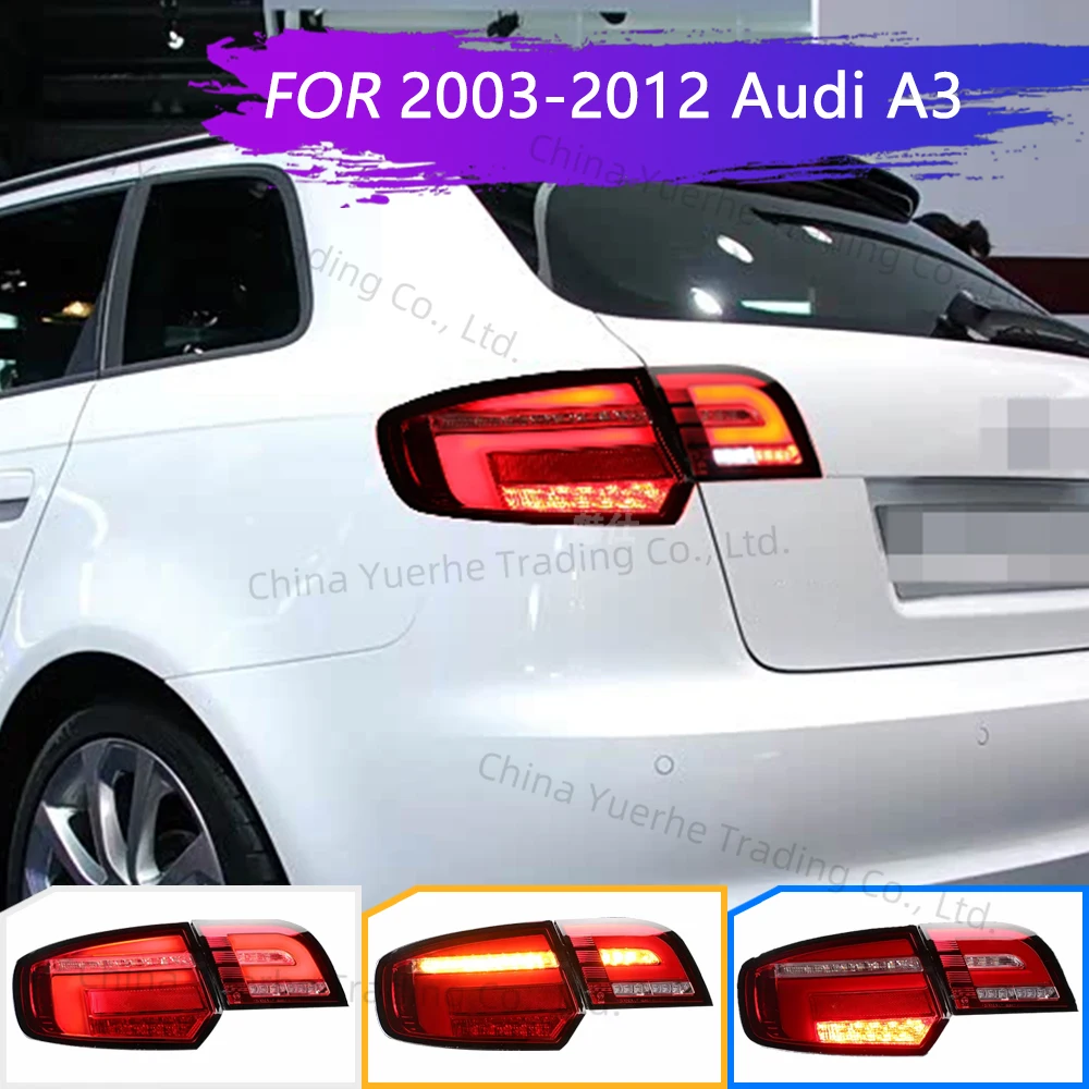 Автомобильный светодиодный задний фонарь в сборе для 03-12 Audi A3, задний бампер, стоп-сигнал, указатель поворота, 2 шт.
Автомобильный светодиодный задний фонарь в сборе для 03-12 Audi A3, задний бампер, стоп-сигнал, указатель поворота, 2 шт.