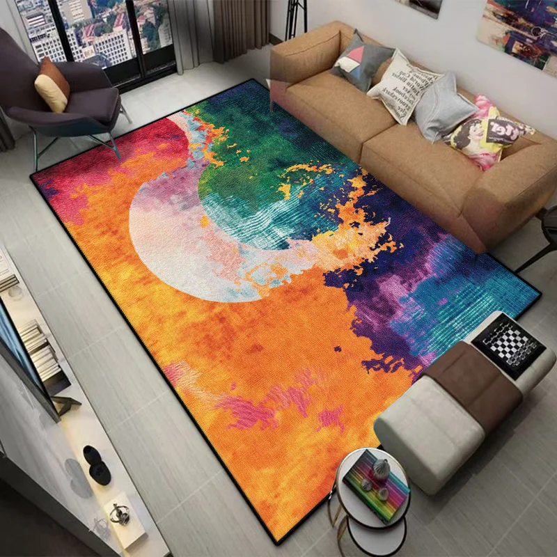 Modern Abstract Art Carpet Living Room Decoration Bedroom Deluxe Anti Slip Floor Mats Easy Clean Foldable Non-slip Rugs Lounge
Modern Abstract Art Carpet Living Room Decoration Bedroom Deluxe Anti Slip Floor Mats Easy Clean Foldable Non-slip Rugs Lounge