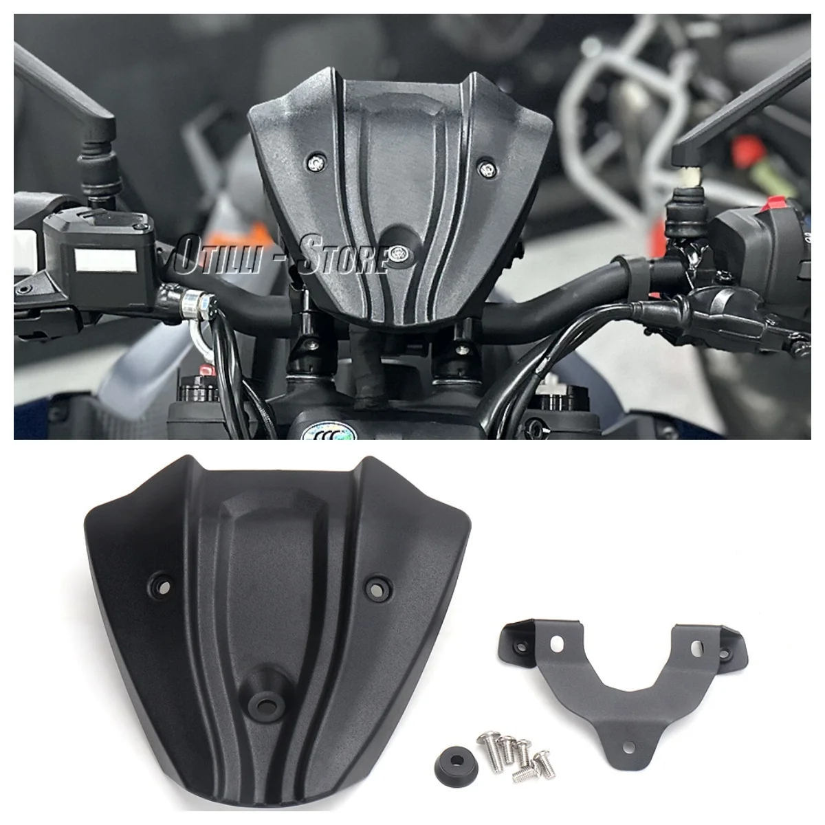 Motorcycle ABS Front Wind Shield Cover Visor Deflector Windscreen Fairing For KTM 390 Duke 390Duke 390 DUKE duke 2024
Motorcycle ABS Front Wind Shield Cover Visor Deflector Windscreen Fairing For KTM 390 Duke 390Duke 390 DUKE duke 2024