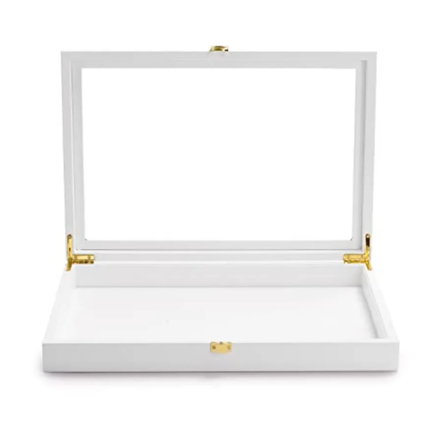 Белый лоток-органайзер для ювелирных изделий с акриловой крышкой, кожаная шкатулка для драгоценностей премиум-класса с прозрачной крышкой, вставка для ящика, большое ожерелье Displ
Белый лоток-органайзер для ювелирных изделий с акриловой крышкой, кожаная шкатулка для драгоценностей премиум-класса с прозрачной крышкой, вставка для ящика, большое ожерелье Displ