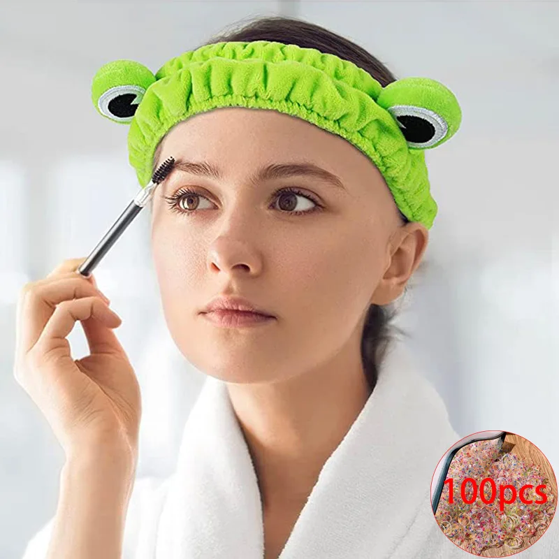 Frog Washcloth Headband, Cute Cartoon Animal Hairband for Women's Washing and Makeup, Elastic Head, 1pc haar accessoires women hair bands for women
Frog Washcloth Headband, Cute Cartoon Animal Hairband for Women's Washing and Makeup, Elastic Head, 1pc haar accessoires women hair bands for women