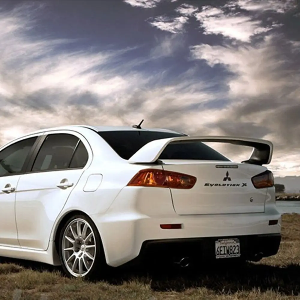 Для Mitsubishi LANCER EVO 2010 до 2014, автомобильный Стайлинг из АБС-пластика, белый спойлер, задние детские крылья
Для Mitsubishi LANCER EVO 2010 до 2014, автомобильный Стайлинг из АБС-пластика, белый спойлер, задние детские крылья