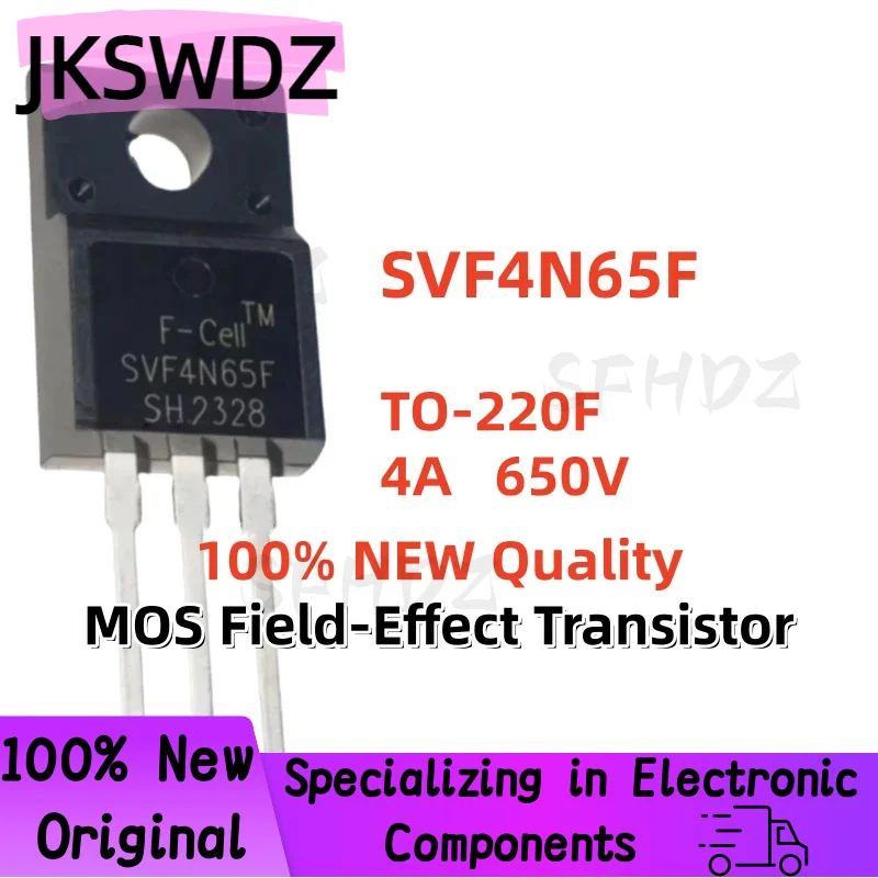 10/20/30PCS 100% Brand New and High Quality SVF4N65F TO-220F 4A 650V MOS Field Effect Transistor
10/20/30PCS 100% Brand New and High Quality SVF4N65F TO-220F 4A 650V MOS Field Effect Transistor