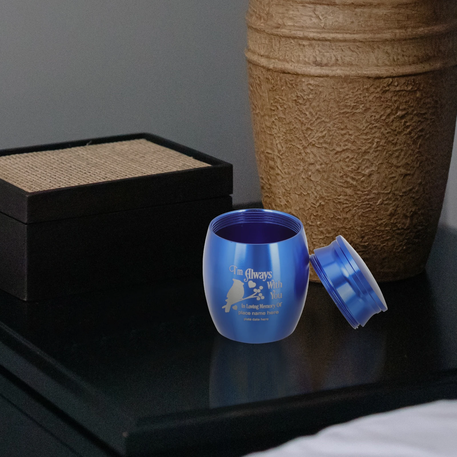 Pet Ashes Urn Bird Cremation Tank Stainless Steel Mini Funeral Vessel Parrot Keepsake Casket Dog Cat Memorial Box Animal
Pet Ashes Urn Bird Cremation Tank Stainless Steel Mini Funeral Vessel Parrot Keepsake Casket Dog Cat Memorial Box Animal