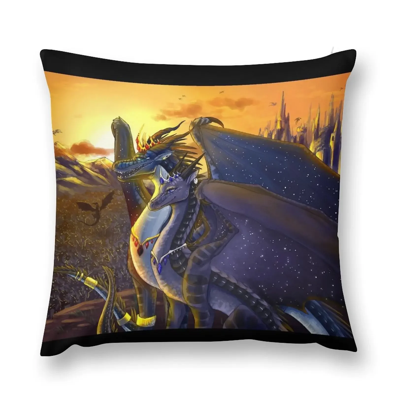 Wings of Fire - Darkstalker and Clearsight AU Throw Pillow Decorative pillow case Sofas Covers pillow
Wings of Fire - Darkstalker and Clearsight AU Throw Pillow Decorative pillow case Sofas Covers pillow