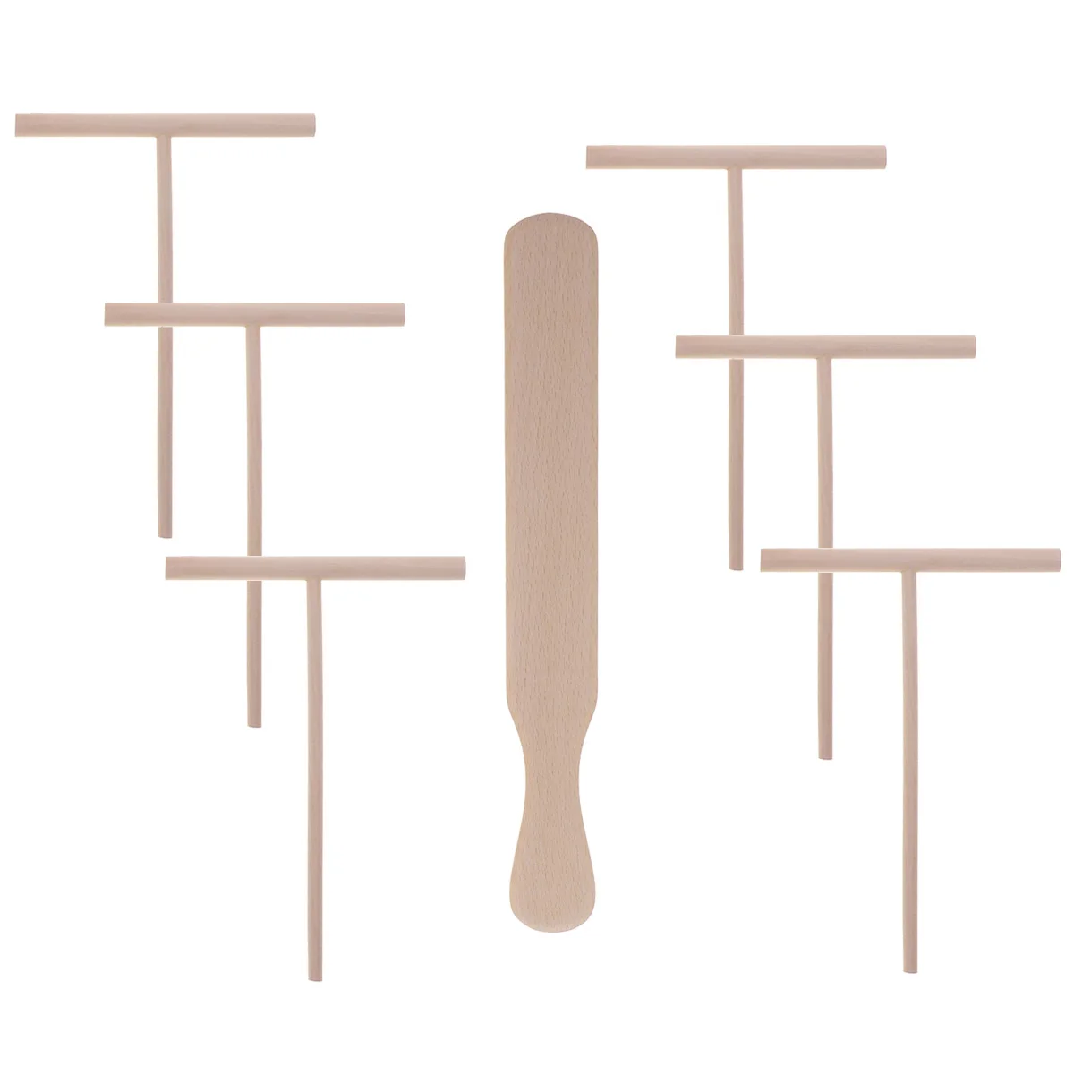 7pcs Wooden Crepe Rake Pancake Cooking Utensils Set Smooth Protect Pans Safe Ceramic Kitchen Tools
7pcs Wooden Crepe Rake Pancake Cooking Utensils Set Smooth Protect Pans Safe Ceramic Kitchen Tools