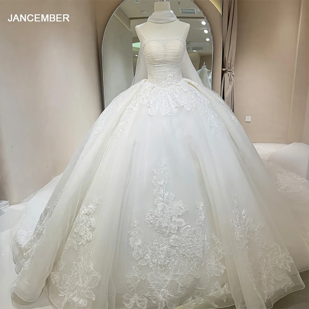 Bohemian Lace Organza Ball Gown Wedding Dress Boho Backless Sleeveless Customized Vintage Bridal Gown Elegant Vestido De Novia
Bohemian Lace Organza Ball Gown Wedding Dress Boho Backless Sleeveless Customized Vintage Bridal Gown Elegant Vestido De Novia