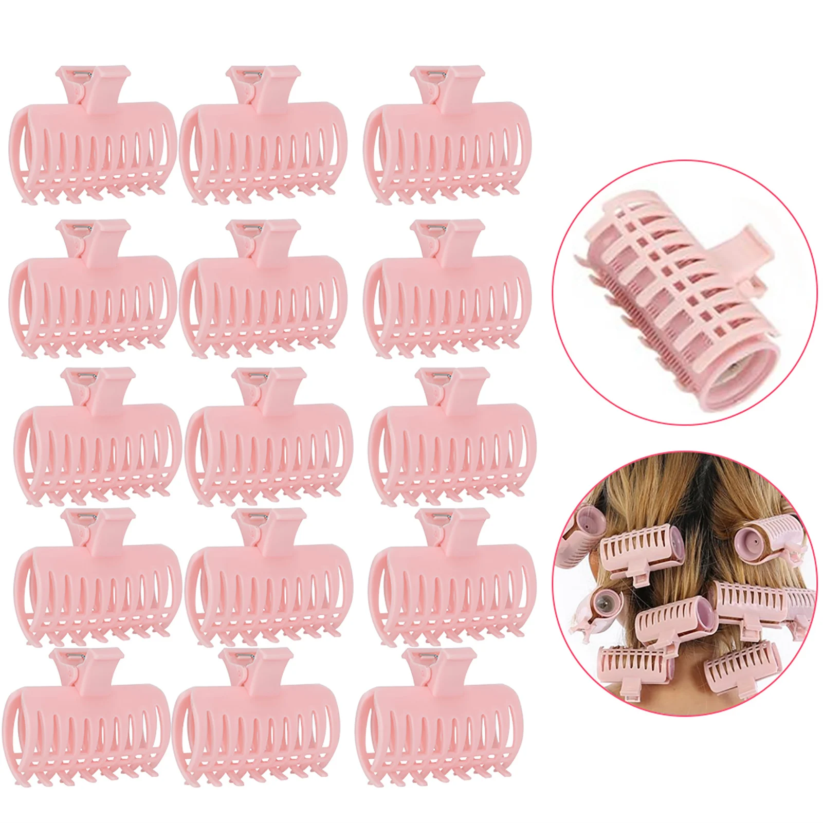 15Pcs Hair Curler Roller Pink Plastic Women Perm Hair Clips Large Grip Styling Salon Hair Hot Curlers DIY Hairdressing Tools
15Pcs Hair Curler Roller Pink Plastic Women Perm Hair Clips Large Grip Styling Salon Hair Hot Curlers DIY Hairdressing Tools